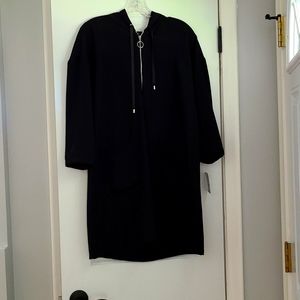 Zara Basic Hooded Dress